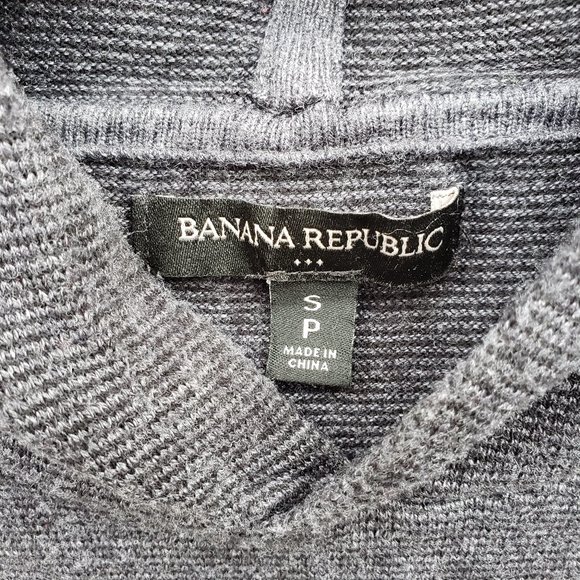 Men's Banana Republic lightweight hooded sweater - Picture 4 of 5